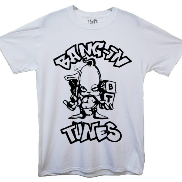 Bangin Tunes - Original Tee - White