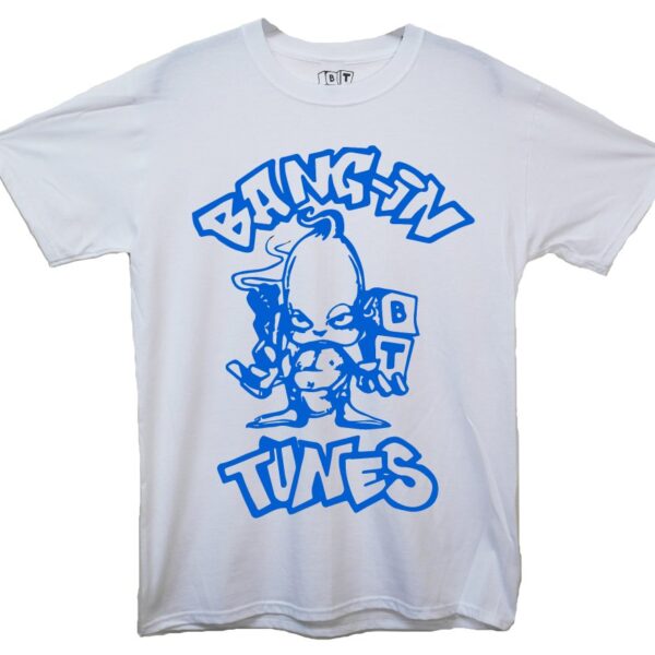 Bangin Tunes - Blue Logo Kids Tee