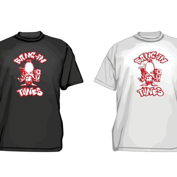 Bangin Tunes - Red Logo Kids Tee