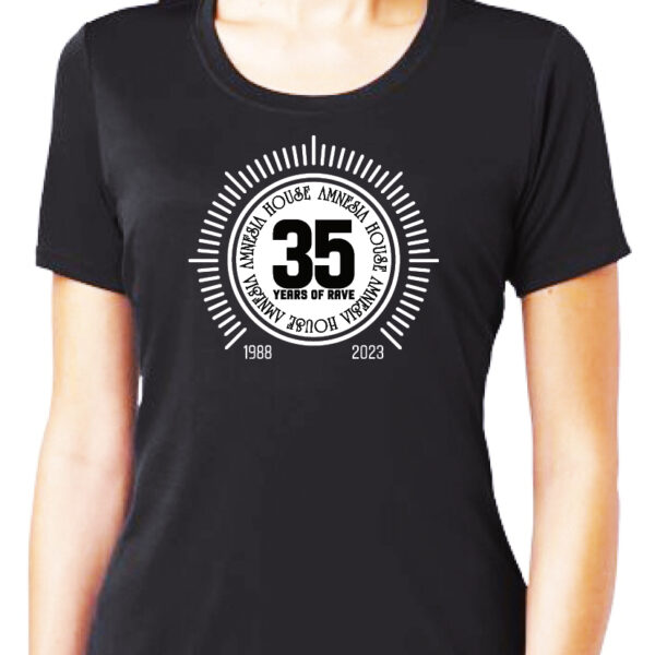 Amnesia House - 35 Years of Rave - LIMITED EDITION - Ladies T-Shirt