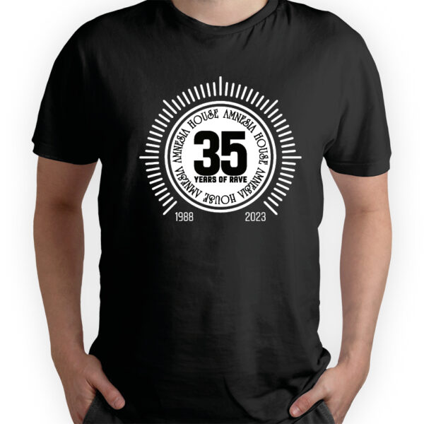 Amnesia House - 35 Years of Rave - LIMITED EDITION - Mens T-Shirt