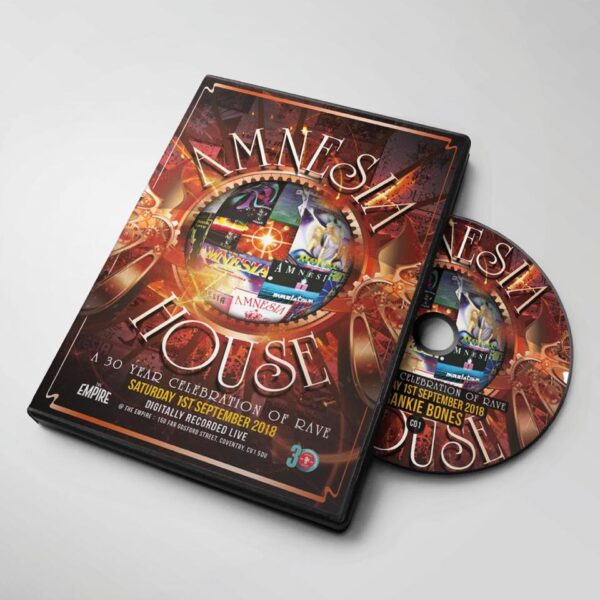 Amnesia House - 30 Year Celebration of Rave CD Pack