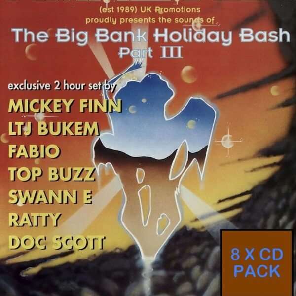 Amnesia House - The Big Bank Holiday Bash Part 3 1995 X 8 CD Pack