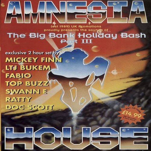 Amnesia House - The Big Bank Holiday Bash Part 3 1995 USB