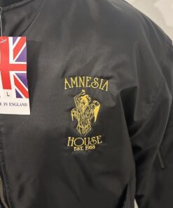 Amnesia House - Black Jacket Logo