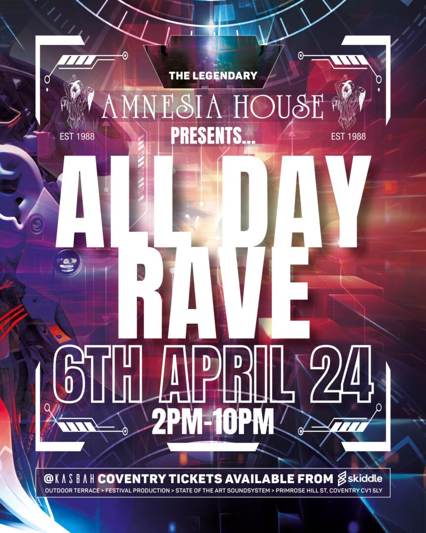 Amnesia House Presents All Day Rave
