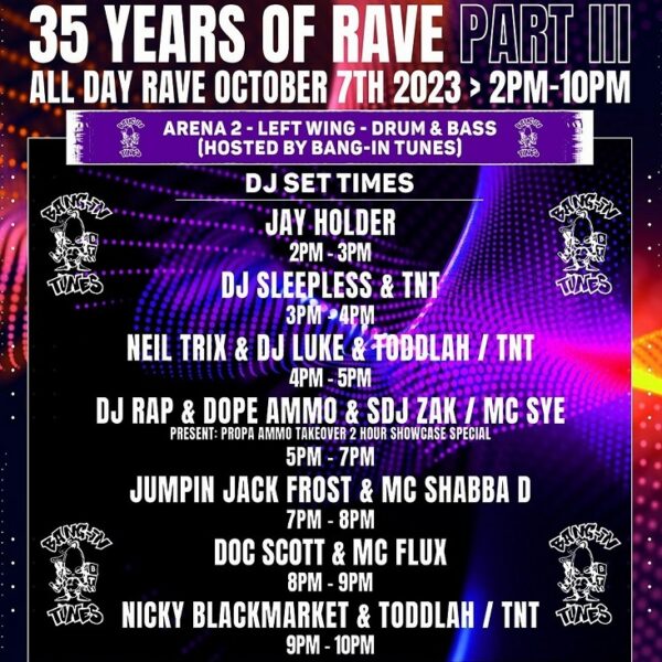 Amnesia House - 35 Years - Part 3 - DNB Room - USB