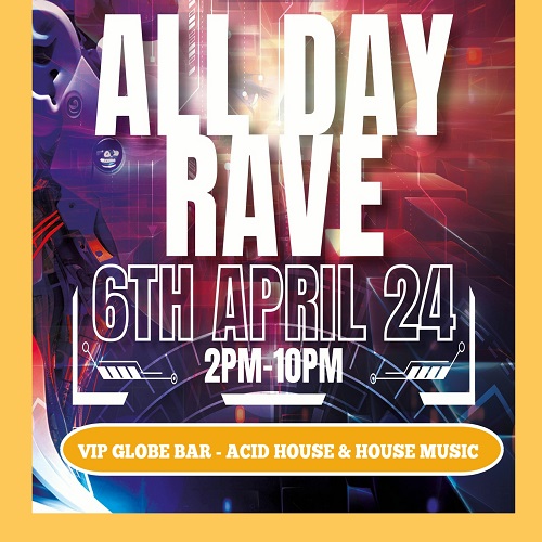 Amnesia House - All Day Rave - April 2024 - Acid Room - USB