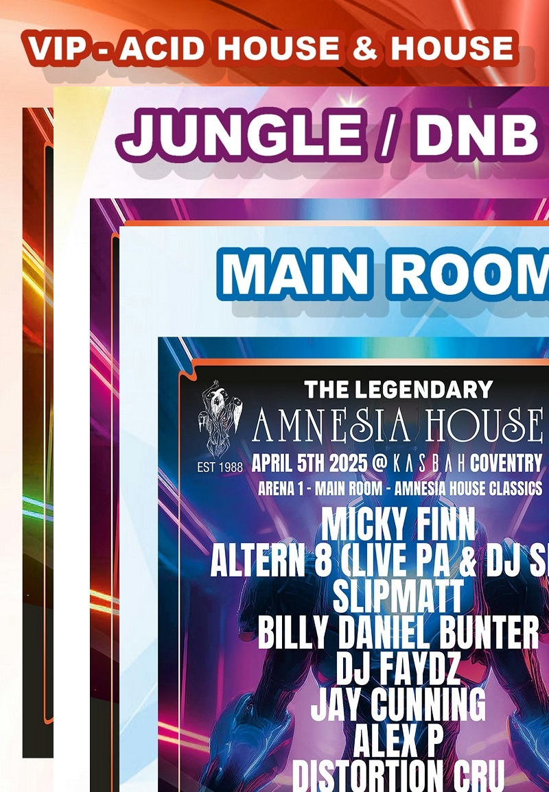 Amnesia House - Ultimate Rave Experience Part 2- 2025 - CD Pack Bundle Deal